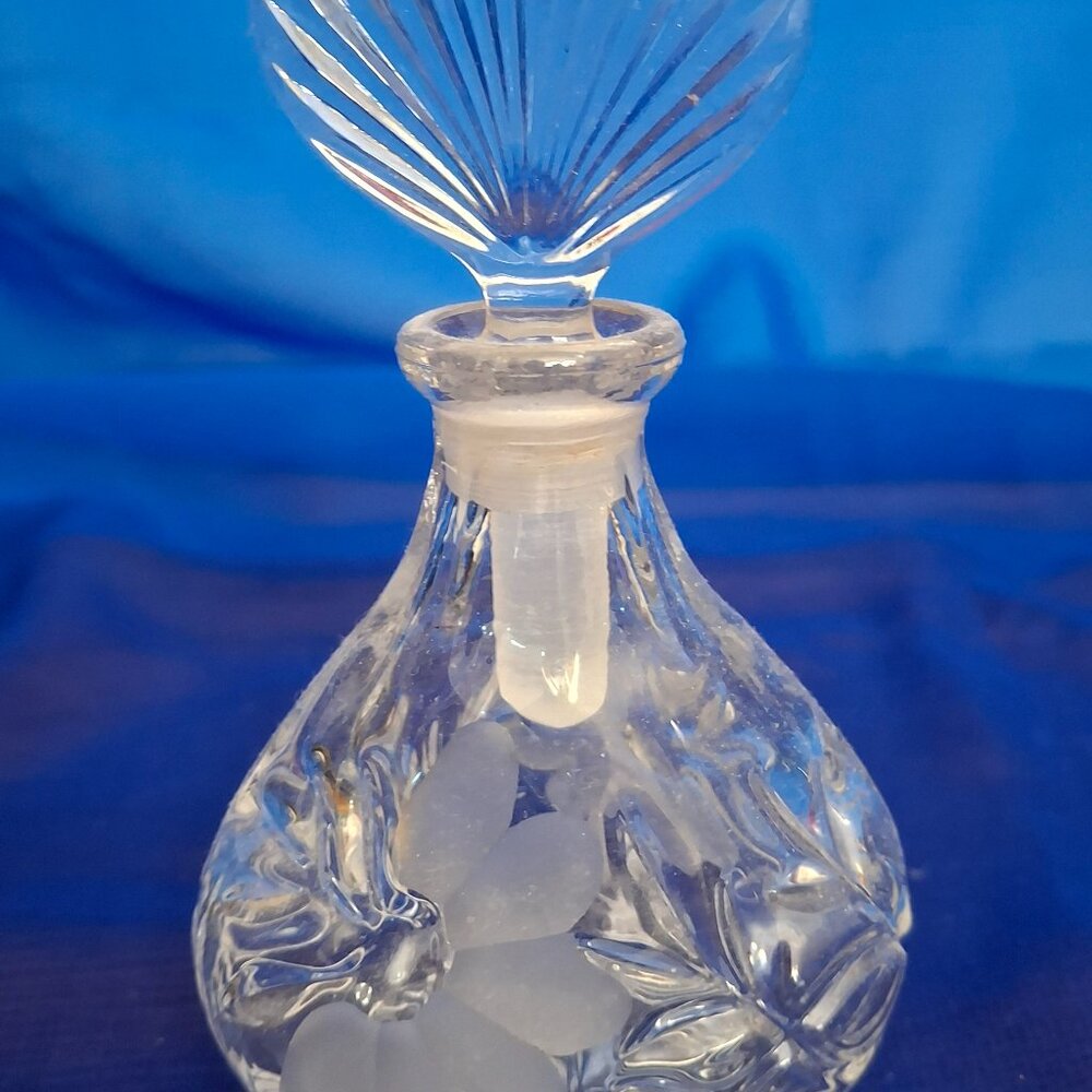 Princess House Crystal Perfume Bottle